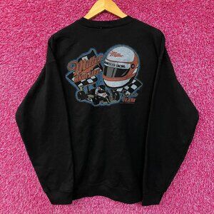 Junk Food Miller High Life Racing Pit Flea Market Fleece size Medium